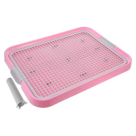 KONTONTY Indoor Dog Toilet for Home Use, Plastic Pet Potty with Easy Cleaning, 1 Set