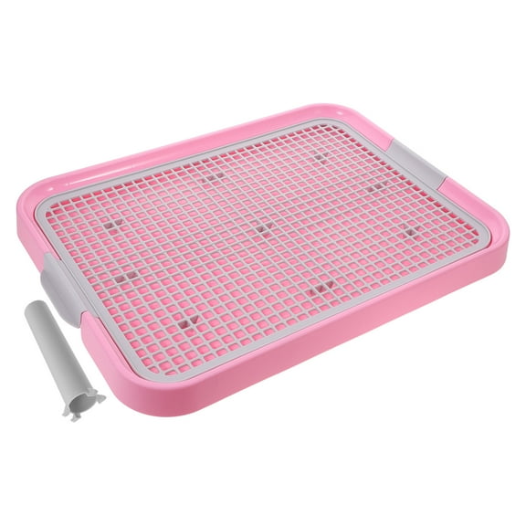 KONTONTY Indoor Dog Toilet for Home Use, Plastic Pet Potty with Easy Cleaning, 1 Set