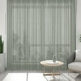 thumbnail image 2 of Linen Curtains for Living Room 2Panel Set Rod Pocket Light Filtering Privacy Neutral Semi Sheer Flax Linen Curtains Rustic Farmhouse Boho Decor Cotton Textured Gauze Drapes 52x95 Inch, 2 of 9