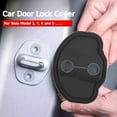 thumbnail image 3 of For Tesla Model 3/Y/X/S Car Door Lock Buckle Protective Stickers Anti-Collision Shock Absorbing Pad, 3 of 7
