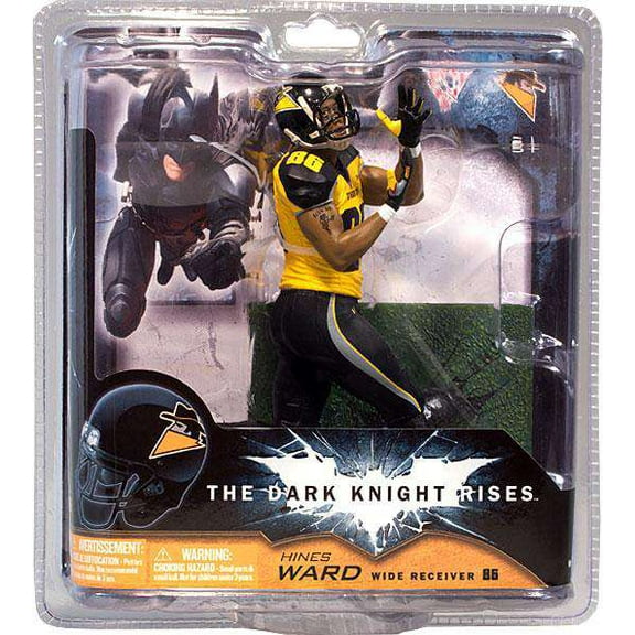 Hines Ward Action Figure Gotham Rogues Sports Picks Dark Knight Rises