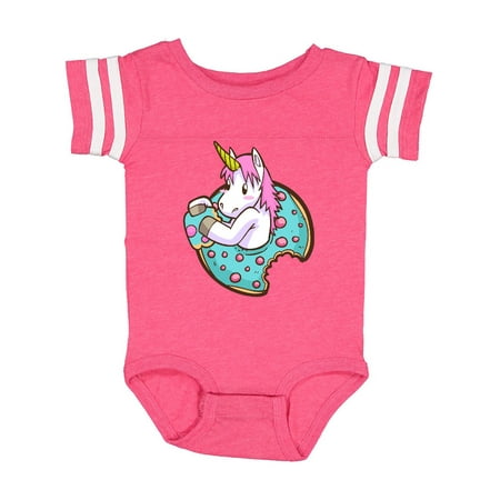 

Inktastic Unicorn Donut Gift Baby Boy or Baby Girl Bodysuit