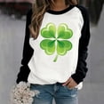 thumbnail image 2 of FAIWAD Womens St Patricks Day Tunic Tops Long Sleeve Round Neck Tunic Tops Plus Size Pullover Tops, 2 of 4