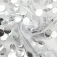 thumbnail image 5 of Balsa Circle 13"x108" Payette XL Sequin Table Runner Silver, 5 of 5