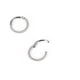 thumbnail image 4 of Anillos para la nariz, 8 mm, sin costuras, con bisagras, para labio, tragus, hélice, anillo Daith, piercing de acero quirúrgico 16 G oso de fresa Electrónica, 4 of 4