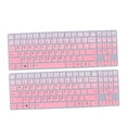 thumbnail image 4 of Masteelf Silicone Pink Keyboard Cover for Protection Easy to Clean Thin Breathable Laptop Accessory 15.6 Inches, 4 of 8