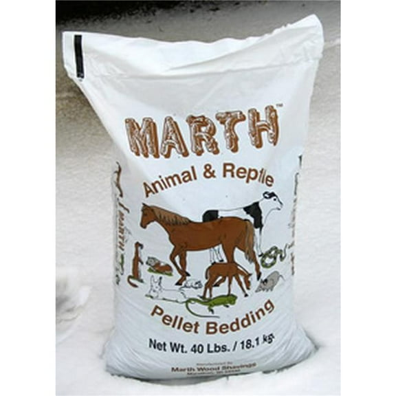 Marth  40 lbs Softwood Bedding Pellets