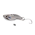 thumbnail image 2 of Sonducket Kit de cucharas para trucha, aparejos de pesca, señuelos de pesca temblorosos, cebos de un solo gancho, lubina Type2 NO2, 2 of 6