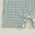 thumbnail image 6 of Baby Onesies Boy Dinosaur Embroidery Print Sleeveless Romper Jumpsuit Newborn Summer Overall Outfit, 6 of 8