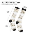 thumbnail image 3 of Compression Socks for Men Women -Western Desert Cowboys Knee High Compression Stockings for Men Women, 3 of 5