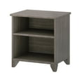 thumbnail image 3 of Plank+Beam Solid Wood Nightstand with Shelves, Clay, 3 of 9