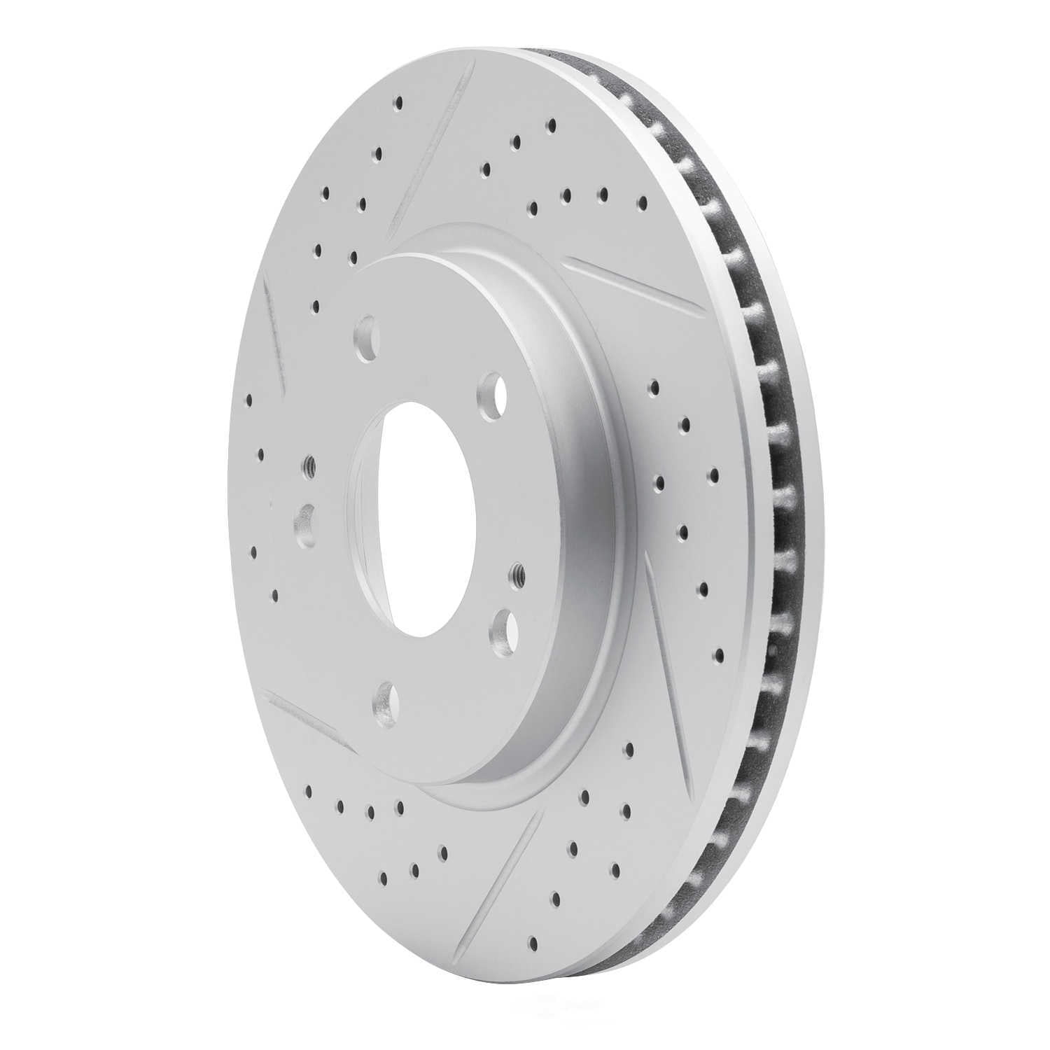 Dynamic Friction Company 830-72034L DFC Geoperformance Rotor - Drilled and Slotted