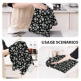thumbnail image 3 of Sikiie Daisies Flowers Waffle Weave Kitchen Dish Cloth,Super Absorbent Kitchen Dish Towels 16*26 Inches for Dish Rags Washing Dishes, Drying Dishes, 3 of 7