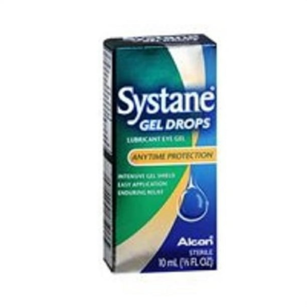 systane lubricant eye gel drops, 3 count