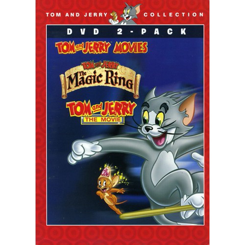 Tom & Jerry Double Feature Magic Ring & Movie (DVD)