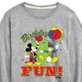 thumbnail image 3 of Disney - Birthday - Ring Master Mickey & Donald Fun - Youth Long Sleeve Graphic T-Shirt, 3 of 5