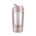 thumbnail image 3 of Electric Protein Shaker Bottle Automatic Mixer Cups USB for Exercise Fitness Pink, 3 of 8