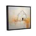 thumbnail image 4 of Stupell Industries White Abstract Barn Painting Abstract Painting Black Floater Framed Canvas Art Print Wall Art, 31 x 25, 4 of 10