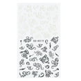 thumbnail image 2 of 5D Stereoscopic Embossed Floral Stickers Real 3D Self- Decals For DIY Acrylic Nail Designs With White Lace Rose Flower Patterns, 2 of 3