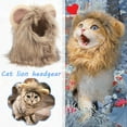 thumbnail image 6 of QHUDLV Pet Lion Mane Wig,Cute 28 cm Costume Hat,Dog Cat Dress Up Accessory, 6 of 7