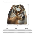 Zufioo American Wildlife Deer Forest Beanie Hats for Men and Women