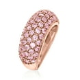 thumbnail image 3 of Ross-Simons 2.50 ct. t.w. Pave Pink Sapphire Ring in 14kt Rose Gold, Women's, Adult, 3 of 5