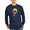 Navy, variant on CafePress - Power Rangers Yellow Ran Men's Long Sleeve T Shirt - Long Sleeve Dark T-Shirt