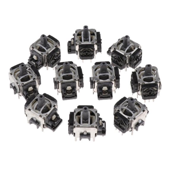 Control joystick analógico Seitruly L R 3D Rocker 10 piezas para PS3