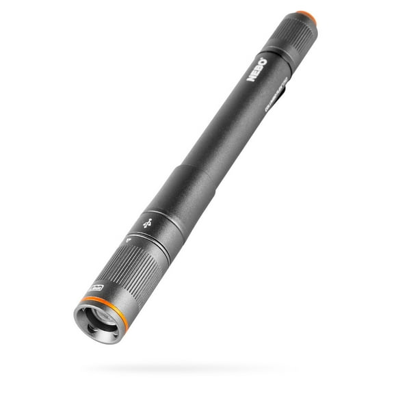 NEBO Columbo 250 Lumen LED FLEX (Rechargeable or AAA Battery) Inspection Pen-Sized Flashlight