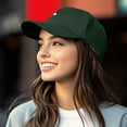 thumbnail image 4 of Dalix Lil Cloud Embroidered Cotton Cap Outdoor Dad Hat Womens in Dark Green, 4 of 5