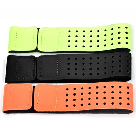 3 Pcs Heart Rate Monitor Replacement Bands, Elastic Adjustable Breathable Sports Armband Straps, Compatible With Otf Burn, Orange Theory Fitness, Ot Beat Heart Rate Sensor