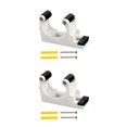 thumbnail image 2 of Greeniant Gancho de bicicleta Soporte de plástico Perchas portátiles Fuera de Bicicleta de montaña Ciclismo Carreras Estacionamiento Hebilla Rack Blanco Type2 NO2 Greeniant CBP229069, 2 of 5