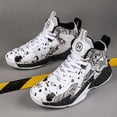 thumbnail image 2 of Womens Basketball Shoes Fashion Non Slip Lace Up Athletic Outdoor Sneakers, 2 of 4