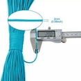 thumbnail image 2 of U8MO 100m Polyester Spandex Cord Ropes Spandex Accessory Thread For Climbing Rope 2mm-DodgerBlue, 2 of 9