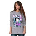 thumbnail image 3 of Retro Cartoon Embrace Your Betty Women Plus Size Long Sleeve Graphic Tee Brisco Brands 3X, 3 of 5