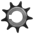 thumbnail image 1 of 9-Tooth 06B Steel Sprocket with Keyway, 10mm Inner Diameter - Premium Durable Replacement Gear for 1016Z2 Z3 Geared Motors, Easy Install, Brand New Light-Duty Drive Component, 1 of 6