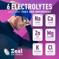 thumbnail image 5 of Zealot Electrolyte Powder - 90 Servings | Keto Electrolytes | Zero Sugar | Black Cherry, 5 of 7