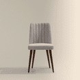 thumbnail image 3 of Mavenna Dining Chair Set of 2 Upholstered Performance Fabric Dining Chair Accent Side Chair Dining Room Living Room Bedroom Restaurant Coffee Shop Tool-Free Easy Assembly, 3 of 9