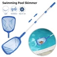 thumbnail image 3 of Muyoka Red para skimmer de piscina con poste telescópico de aluminio de 3 secciones de 17,5-35,5 pulgadas, red para hojas de piscina, rastrillo skimmer con malla fina Muyoka Hogar, 3 of 7