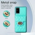 thumbnail image 5 of Phone Case for Samsung Galaxy S20 FE 5G 6.5 inch Wallet Cover with Card Holder Shoulder Crossbody Strap Long Lanyard Leather Cell S 20 EF UW S20FE5G S20FE 20S S2O Fan Edition 4G G5 Women Girls Green, 5 of 13