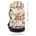 thumbnail image 3 of Mochila con Correas para Hombros y Bolsa de Lavandería de Flor de Cerezo Japonesa Organizador de Ropa Sucia de Margarita Extra Grande de Alta Resistencia - 70 characters, 3 of 3