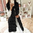 thumbnail image 4 of Women High Quality Vest Coat Fox Warm Coat Vests Winter Faux Furs Women's Coats Jacket Gilet Vest, 4 of 5