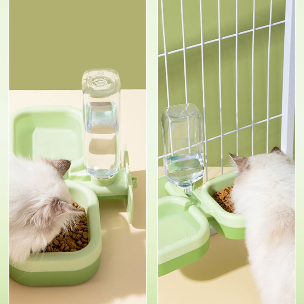 Automatic Water Dispenser Slow Feeding Pet Bowl Non-slip Dogs Food Water Bowls