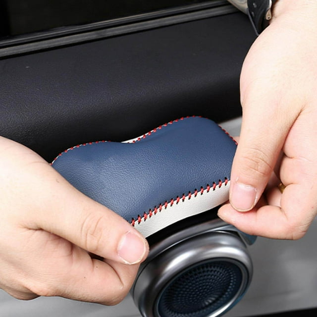 1PC Auto Door Handle Protective Cover for Byd Atto Cover DIY Fittings Door 3 Sleeve Tool Blue White