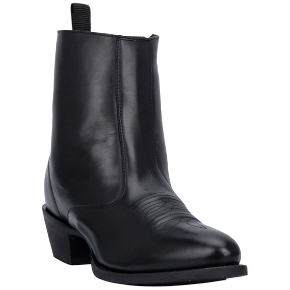 Laredo Men's Men'S Side Zipper Western Boot Round Toe Black 11 EE  US