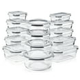 thumbnail image 2 of Sorbus Glass Food Storage Airtight Containers Set of 14 with Lids (28 Pcs), 2 of 7