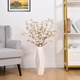 thumbnail image 2 of 3 Pcs Artificial Cherry Blossom Tree Stems, Silk Cherry Blossom Branches, Faux Cherry Flowers Vase Arrangements for Home Wedding Party Table Centerpieces Spring Summer Decor (White), 2 of 9