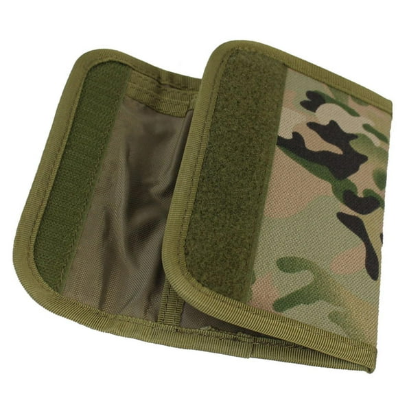 Cartera tactica para hombre Cartera triple de Monedero con Camuflaje shamjiam Cartera de los hombres Walmart en linea