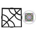thumbnail image 3 of 40cm X 40cm Paving Concrete Step Stone Mold Molds Stones Garden Patio Pavement Mold Path Making Molds Mold, 3 of 5
