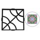 thumbnail image 3 of 40cm X 40cm Paving Concrete Step Stone Mold Molds Stones Garden Patio Pavement Mold Path Making Molds Mold, 3 of 5